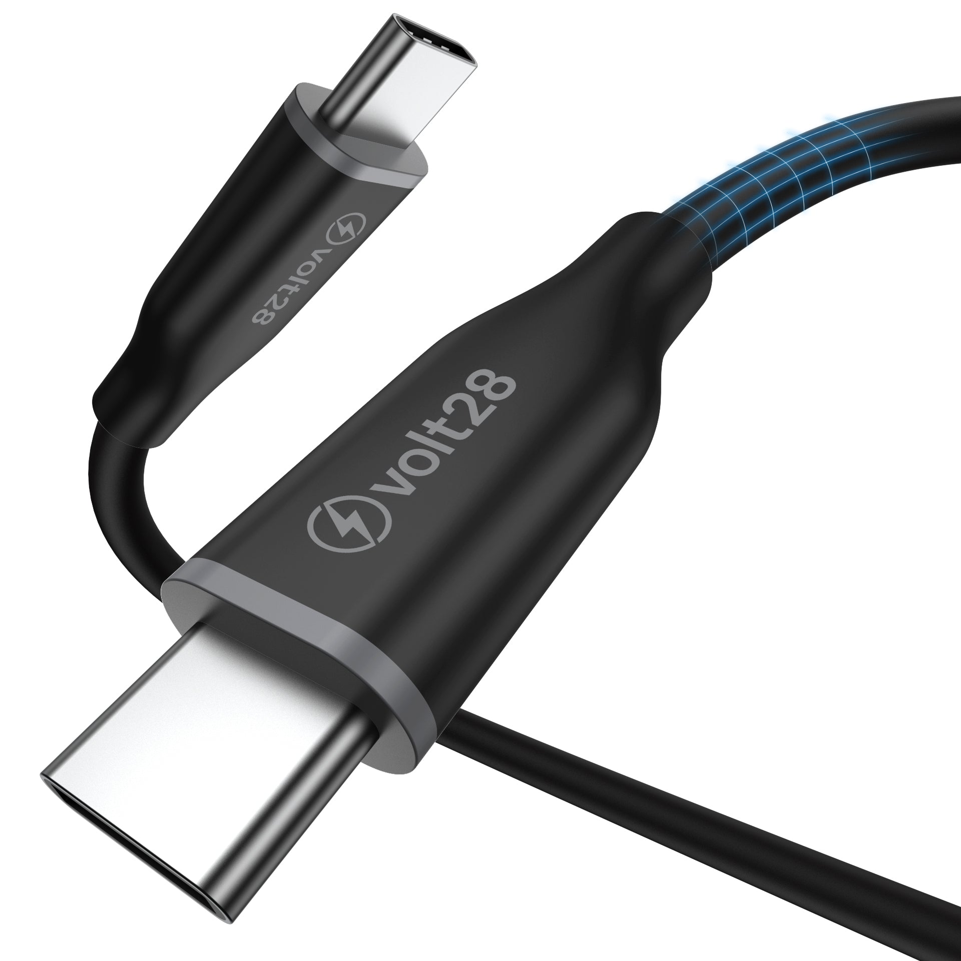 Volt28 Flex 60W Silicon Type-C Cable (1.2m)